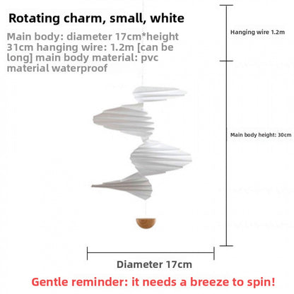 3D Airflow Hanging Decoration Rotating Wind Chime