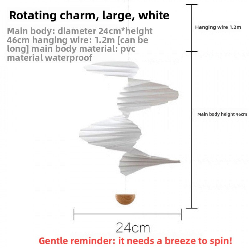 3D Airflow Hanging Decoration Rotating Wind Chime