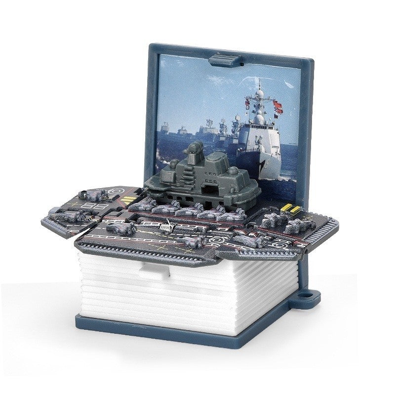 3D Beijing Tiananmen Pop-Up Book Keychain Folding Pop-Up Toy Pendant Exquisite Creative Travel Souvenir