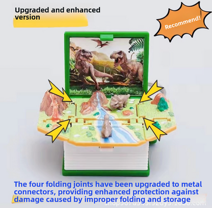 3D Beijing Tiananmen Pop-Up Book Keychain Folding Pop-Up Toy Pendant Exquisite Creative Travel Souvenir