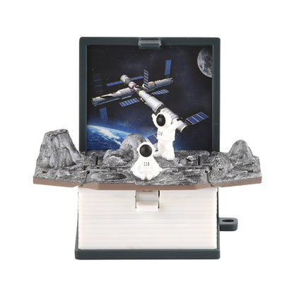 3D Beijing Tiananmen Pop-Up Book Keychain Folding Pop-Up Toy Pendant Exquisite Creative Travel Souvenir