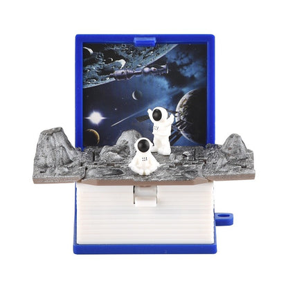 3D Beijing Tiananmen Pop-Up Book Keychain Folding Pop-Up Toy Pendant Exquisite Creative Travel Souvenir