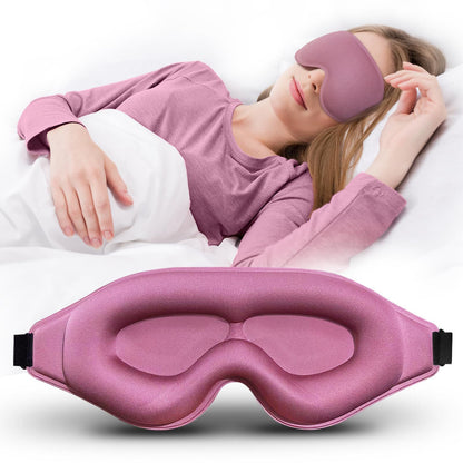 3D blackout eye mask