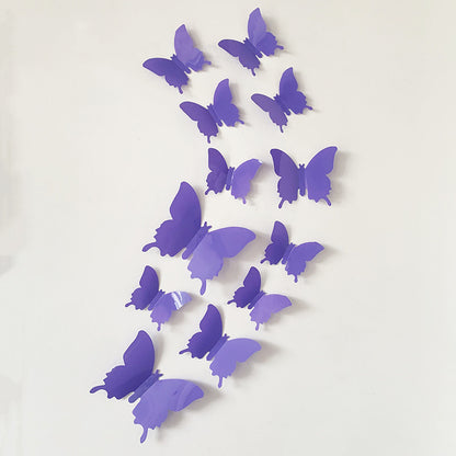 3D Butterfly Self-Adhesive Wall Stickers