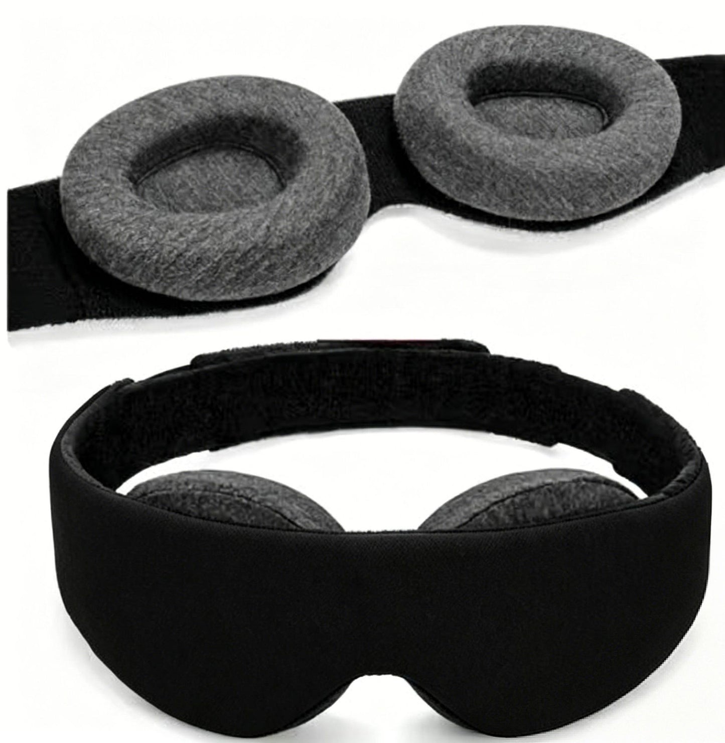 3D Contoured Adjustable Sleep Mask