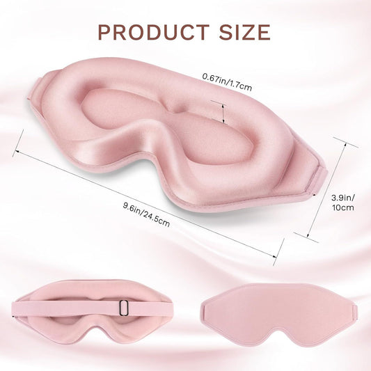 3D Contoured Sleep Mask