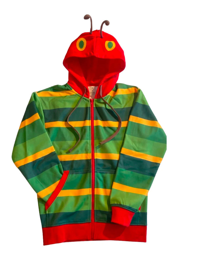 3D Digital Print Hooded Sweatshirt