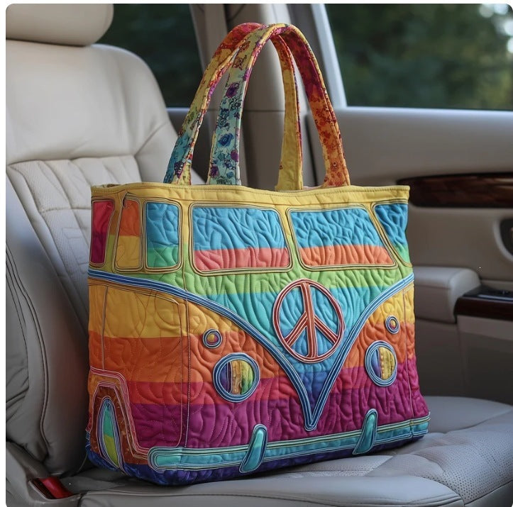 3D Digital Printed Tote Bag Commuter Casual Bag