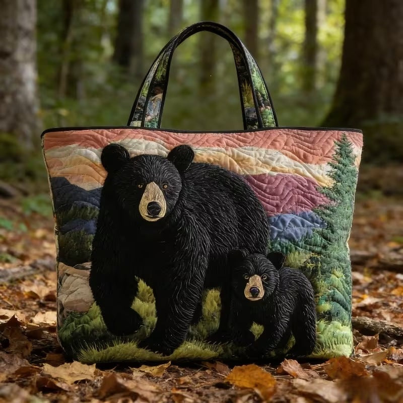 3D Digital Printed Tote Bag Commuter Casual Bag