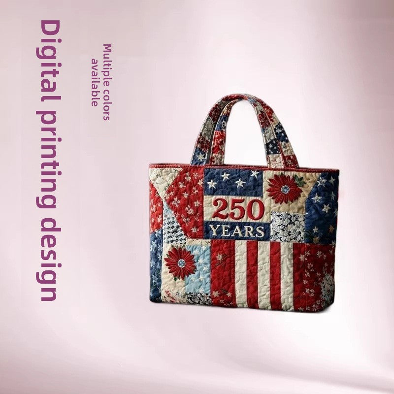 3D Digital Printed Tote Bag Commuter Casual Bag