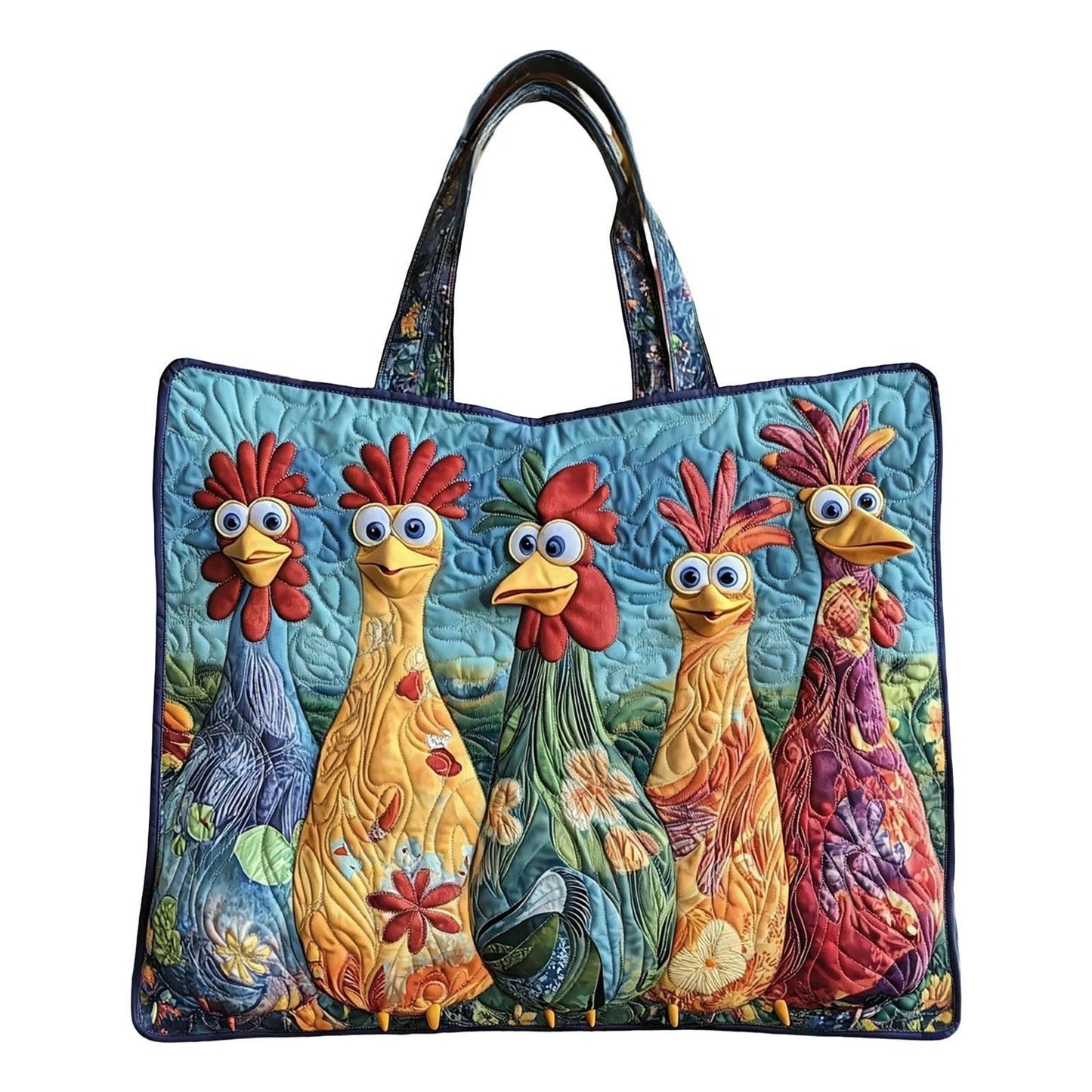 3D Digital Printed Tote Bag Commuter Casual Bag