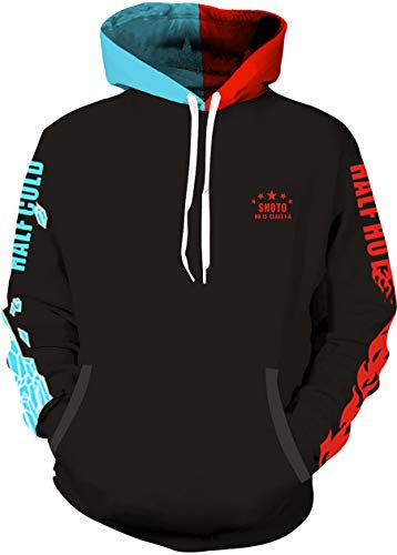 3D Digital Printing Hooded Sweatshirt