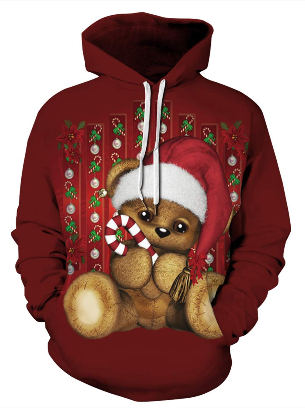 3D Digital Printing Hooded Sweatshirt