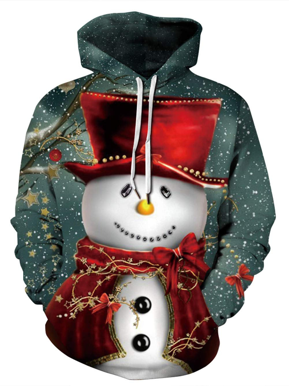3D Digital Printing Hooded Sweatshirt