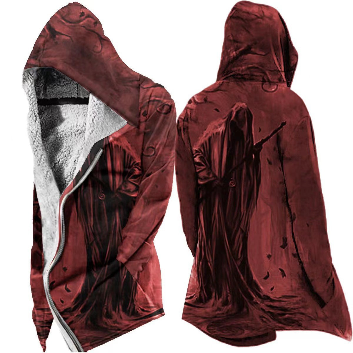 3D Digital Printing Hooded Sweatshirt