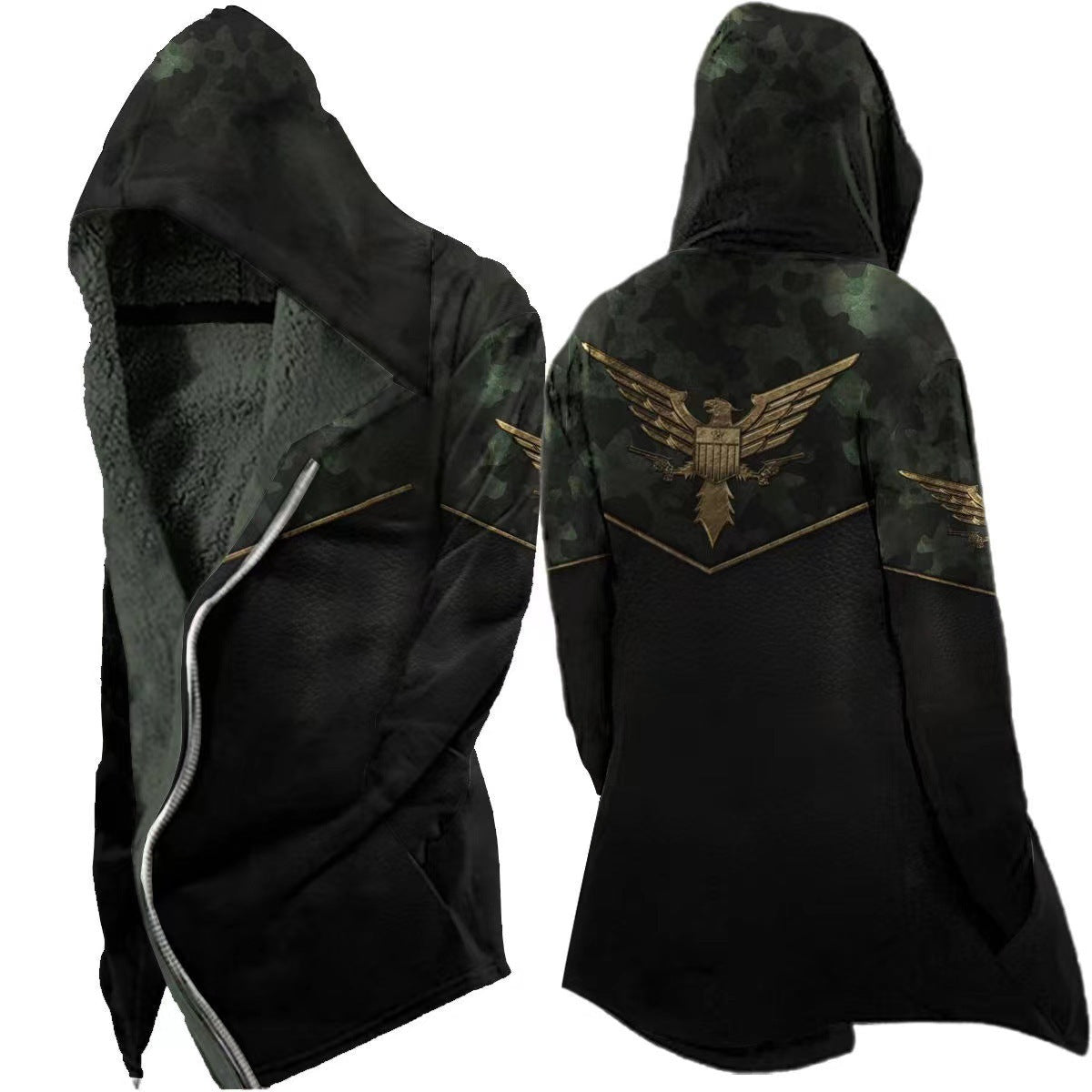 3D Digital Printing Hooded Sweatshirt