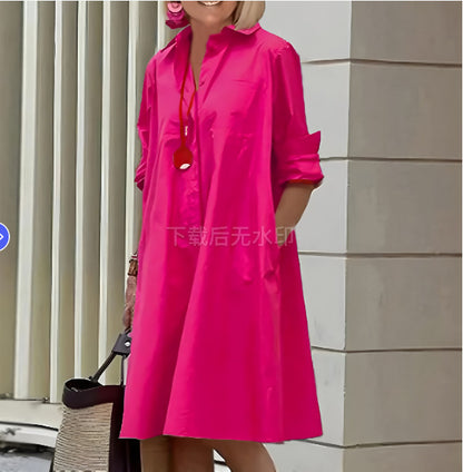 3D Digital Printing Lapel Dress