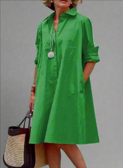 3D Digital Printing Lapel Dress