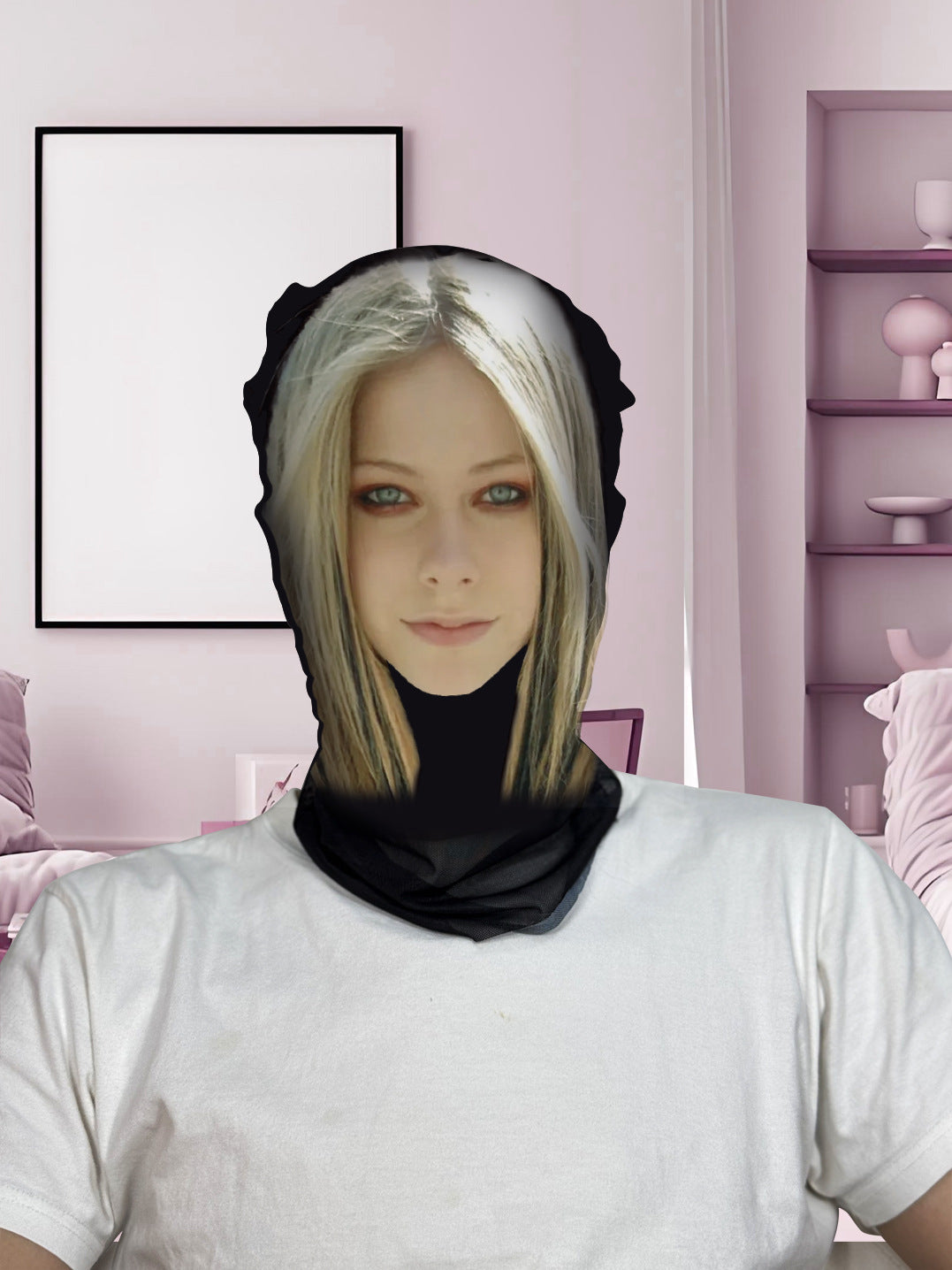 3D Digital Printing Portrait Facial Towel