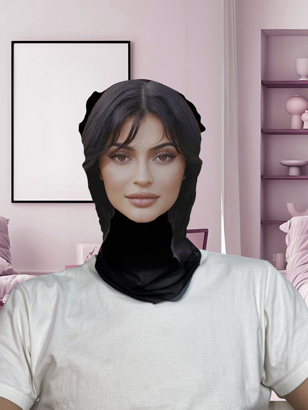 3D Digital Printing Portrait Facial Towel