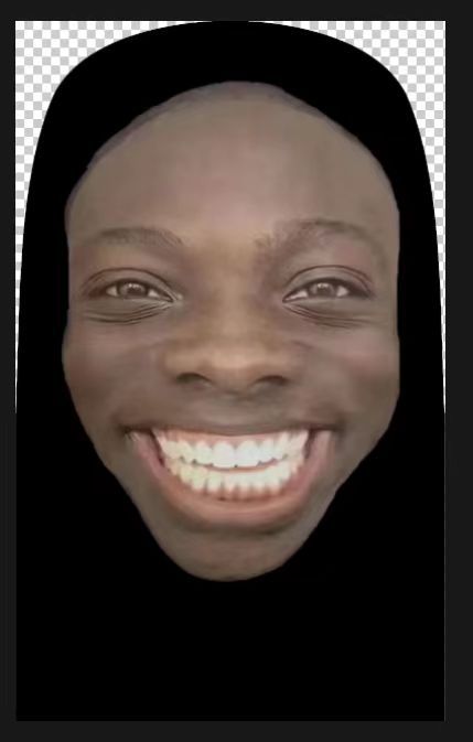 3D Digital Printing Portrait Facial Towel