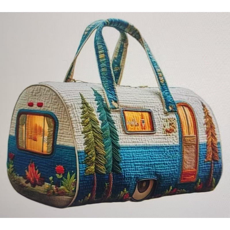 3D Digital Printing Travel Bag Multifunctional Sports Bag