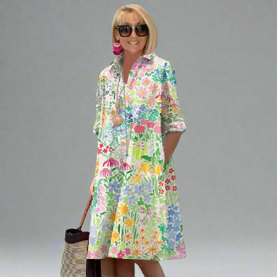 3D Digital Printing Women Dress