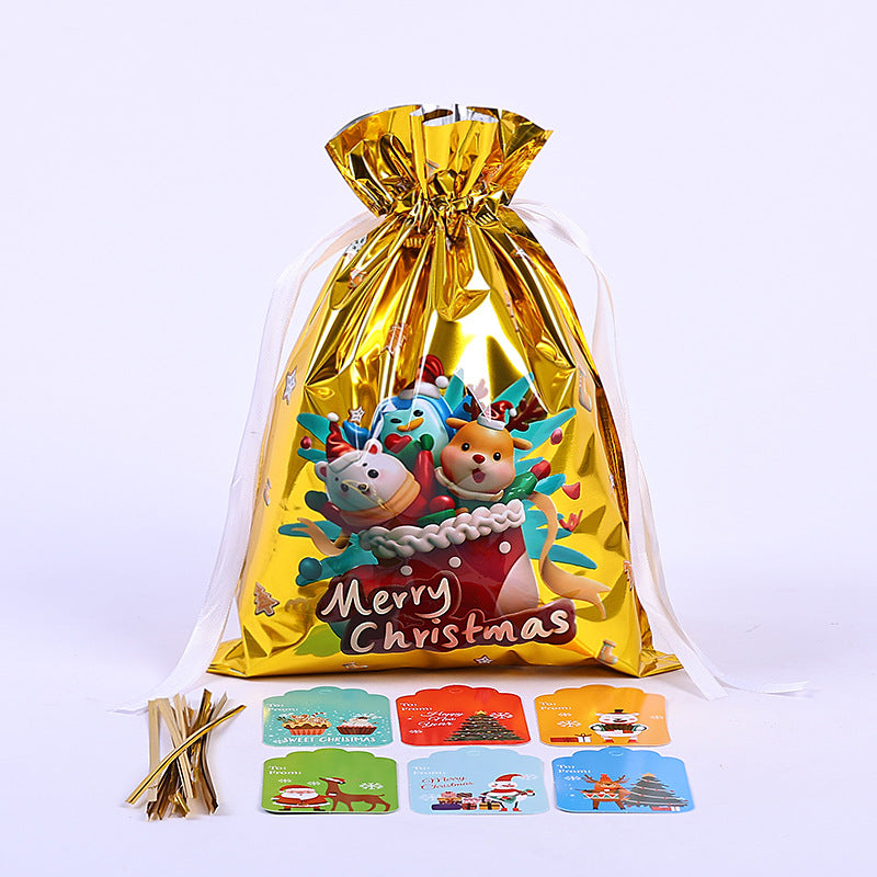 3D Drawstring Gift Bag