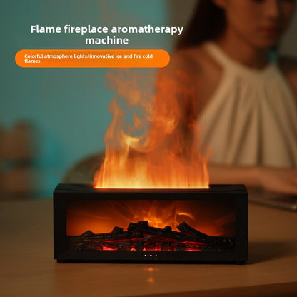 3D Flame Fireplace Humidifier