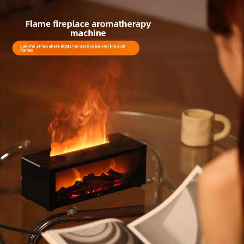 3D Flame Fireplace Humidifier