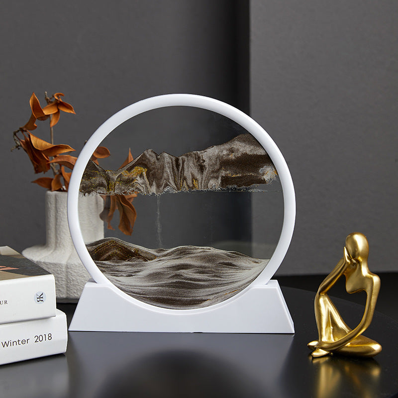 3D Flowing Sand Landscape Art Painting
