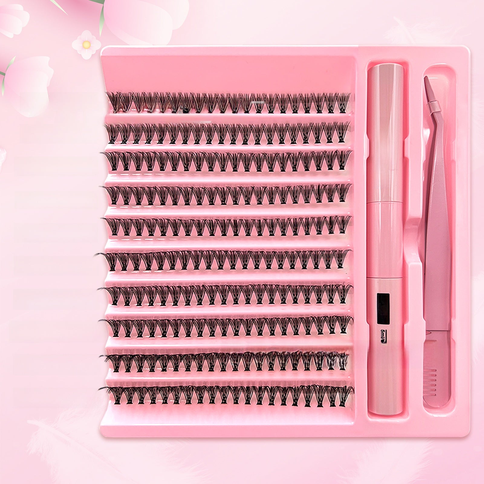 3D Fluffy False Eyelashes Single Cluster