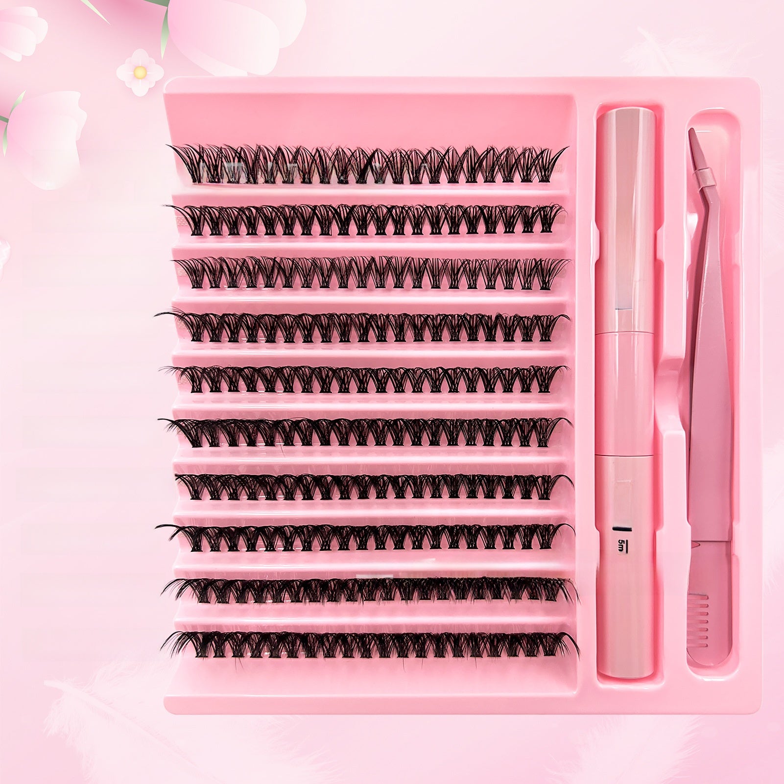3D Fluffy False Eyelashes Single Cluster