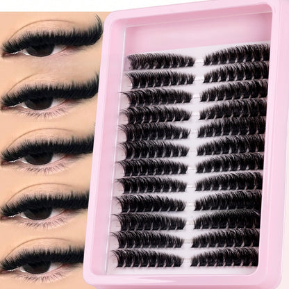 3D Fluffy False Eyelashes Single Cluster