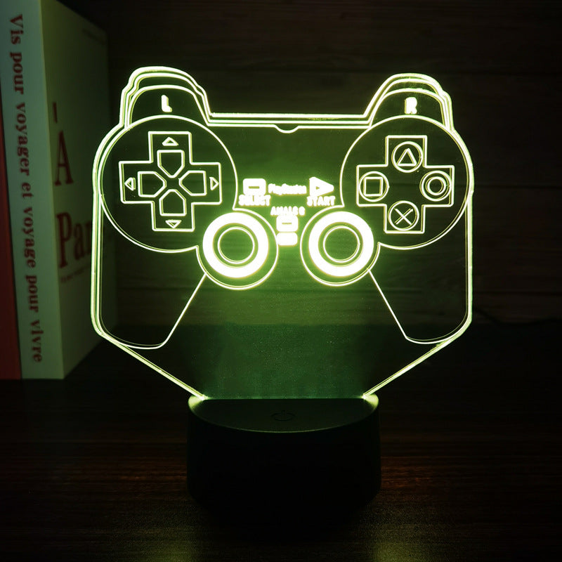 3D Game Controller Night Light