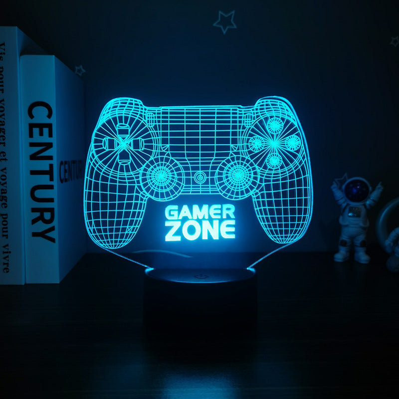 3D Game Controller Night Light