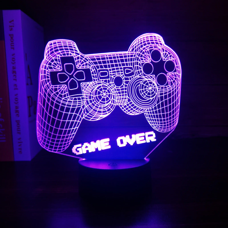 3D Game Controller Night Light