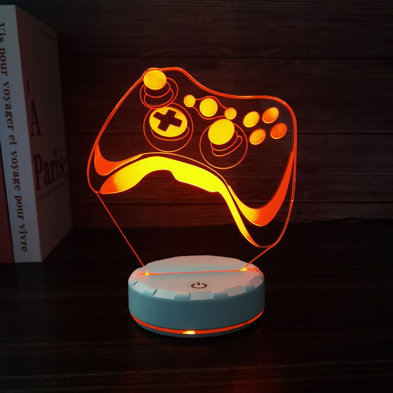 3D Game Controller Night Light