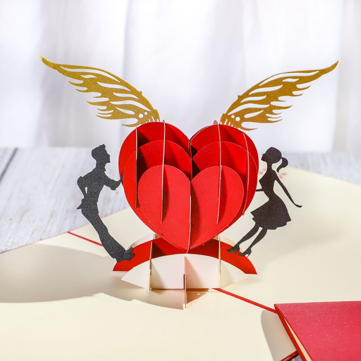 3D Greeting Cards Handmade Paper Carving