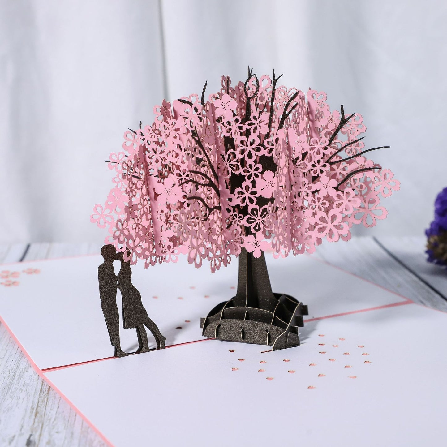 3D Greeting Cards Handmade Paper Carving