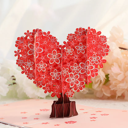 3D Handmade Paper Greeting Card for Mother's Day Christmas Valentine