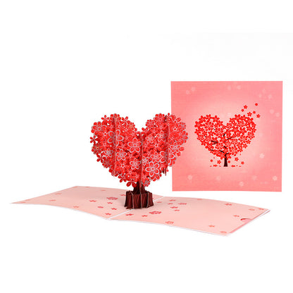 3D Handmade Paper Greeting Card for Mother's Day Christmas Valentine