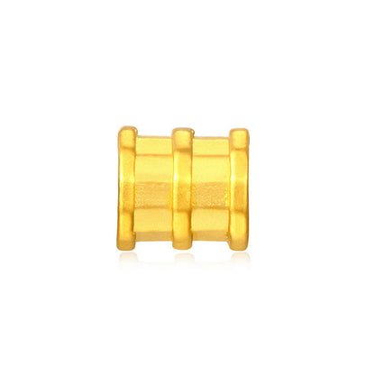 3D Hard Gold Pendant Necklace with Gift Box