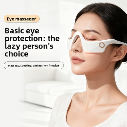 3D Heating Vibrating Eye Massager with Light Therapy