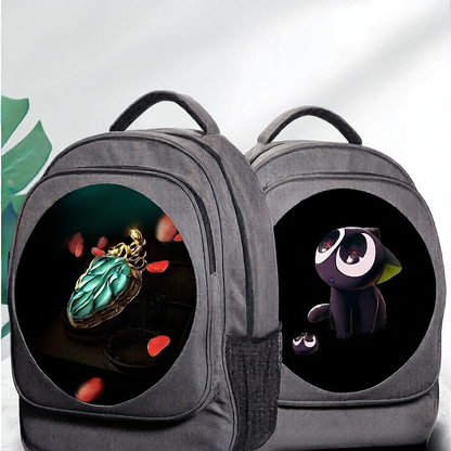 3D holographic backpack