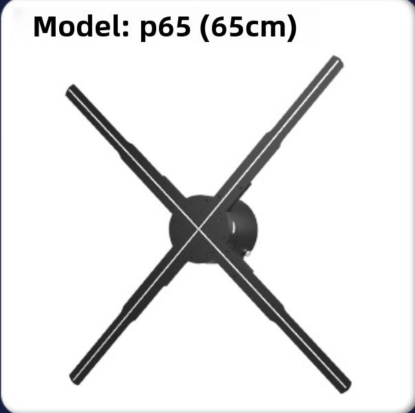 3D Holographic Fan Display with Rotating Imaging