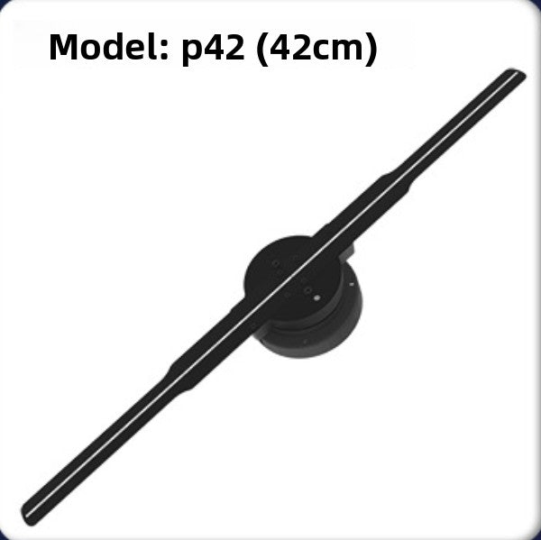 3D Holographic Fan Display with Rotating Imaging