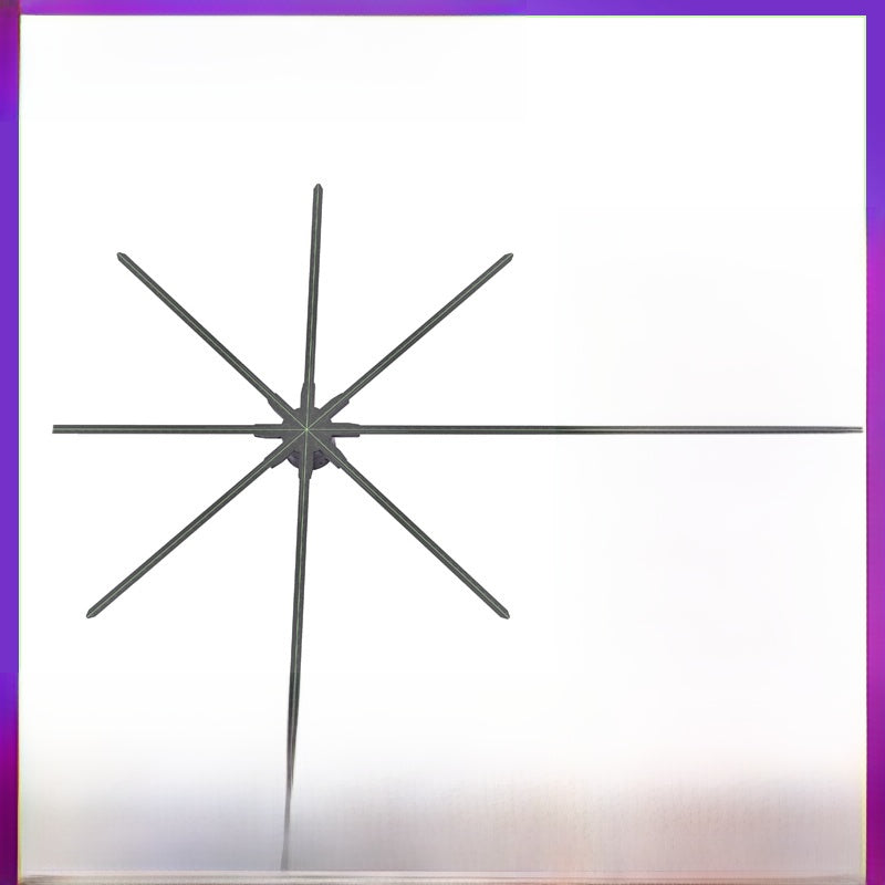 3D Holographic Fan with Wireless Connectivity