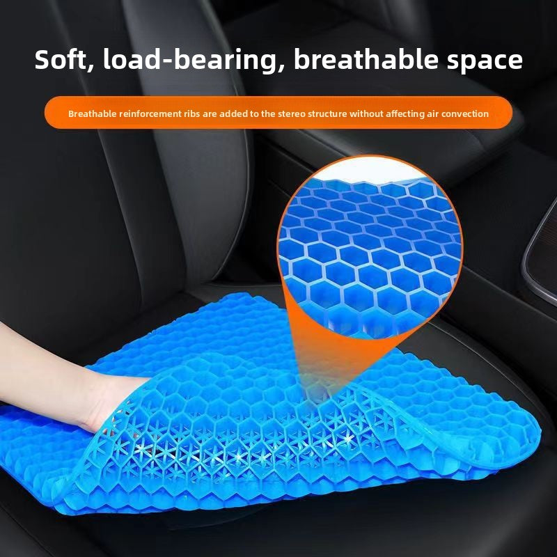 3D Honeycomb Gel Cooling Seat Cushion