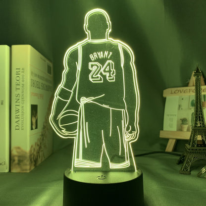 3D Illusion Sports Ball LED Night Light with Color Changing